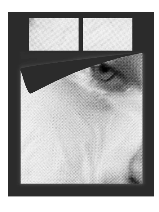 Monochrome Covers bedding design