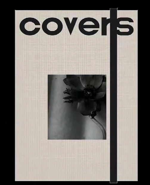 Covers packaging front with oversized wordmark